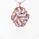 Symphony - Terence Oval-Mauve Suedine - 1